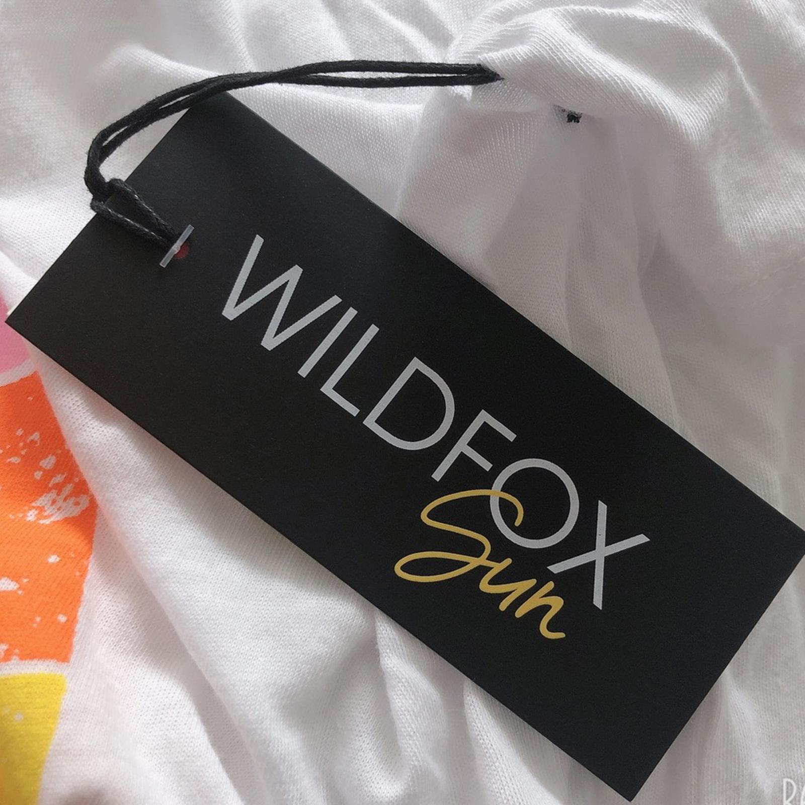 Wildfox Sun Scoop Neck Swim Coverup in White, Dress Beach Size M New w/Tag