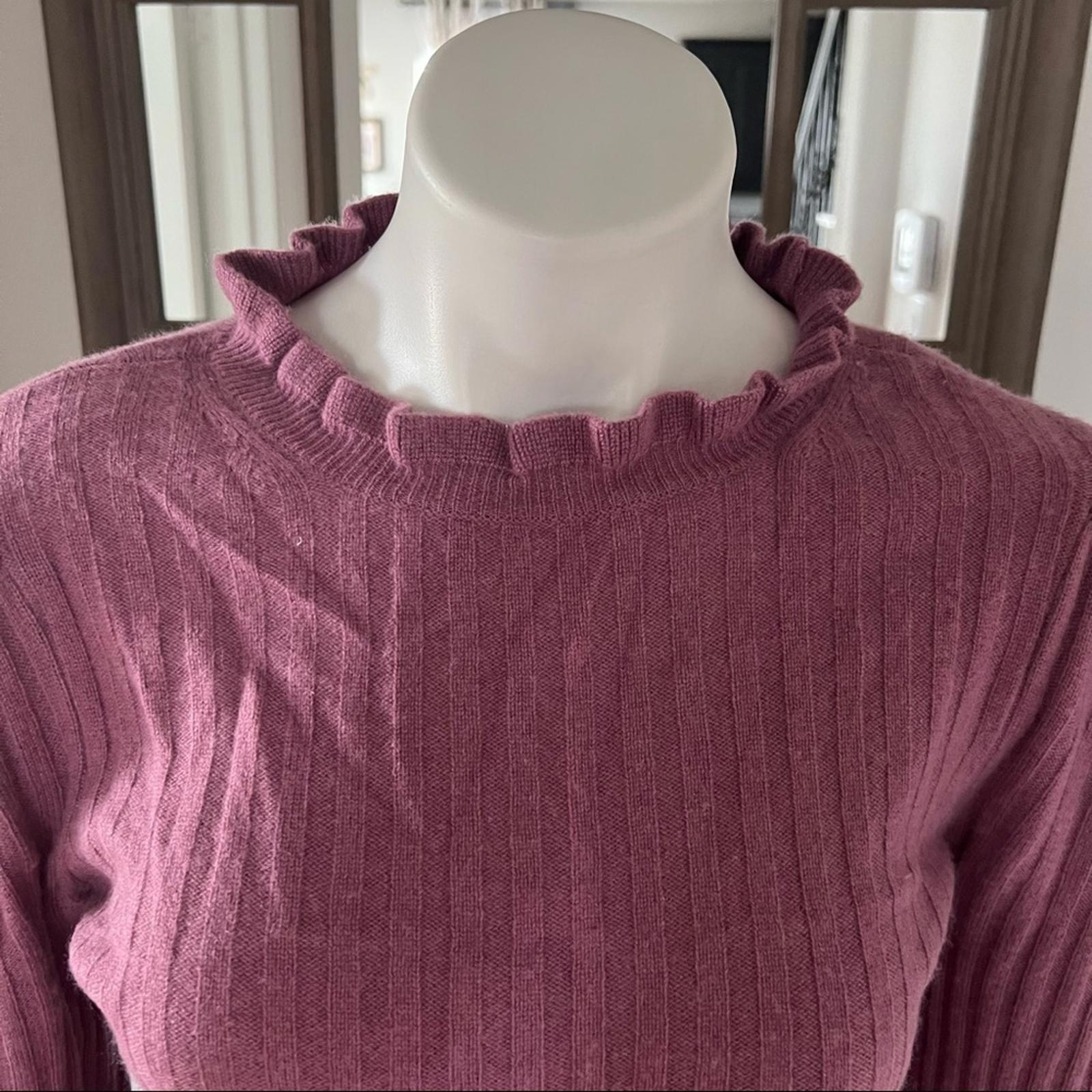 Ellie Tahari Cashmere Balloon Sleeve Sweater Dress Size S New w/Tag