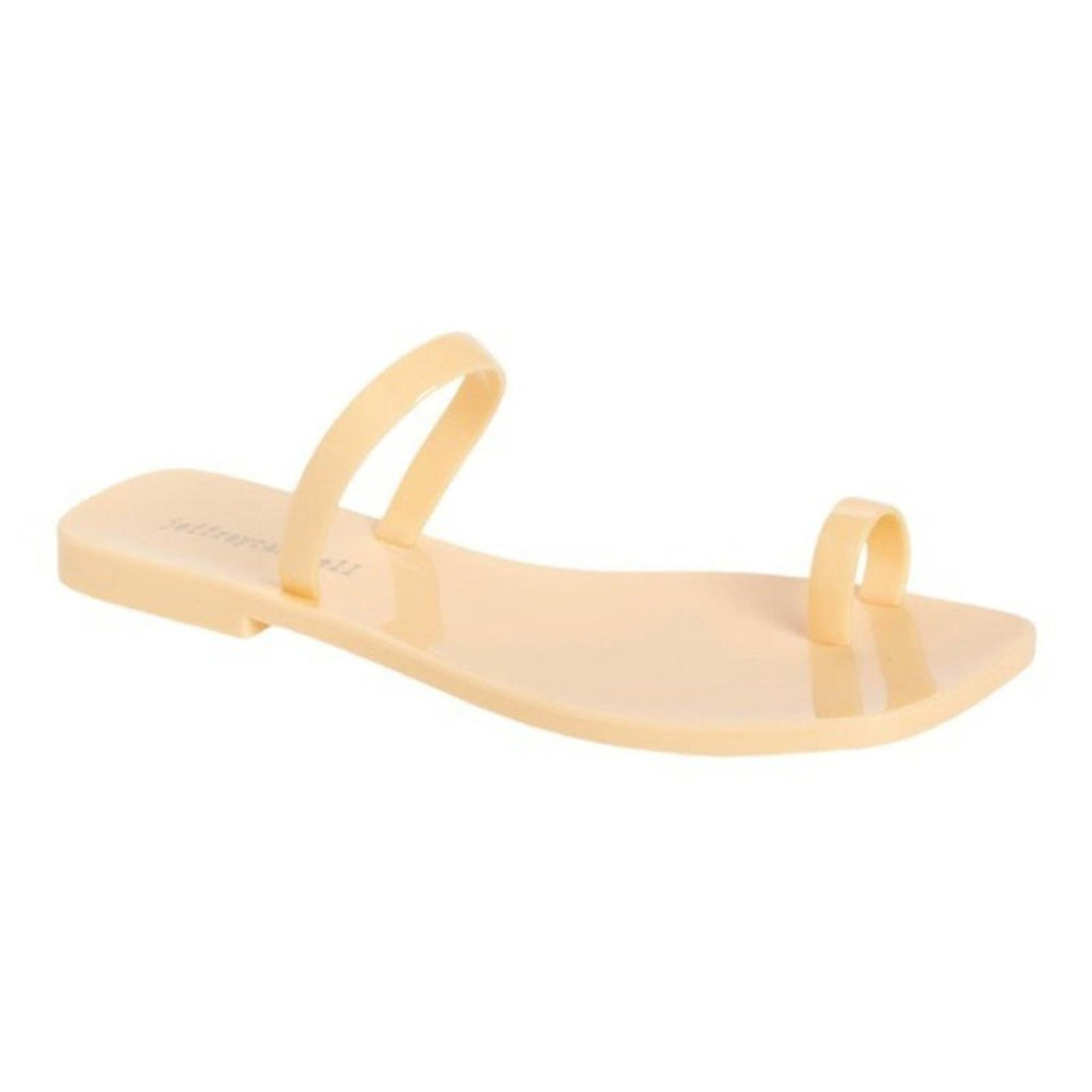 Jeffrey Campbell Toe Loop Sandals in Light Orange, Size 8 New in Box