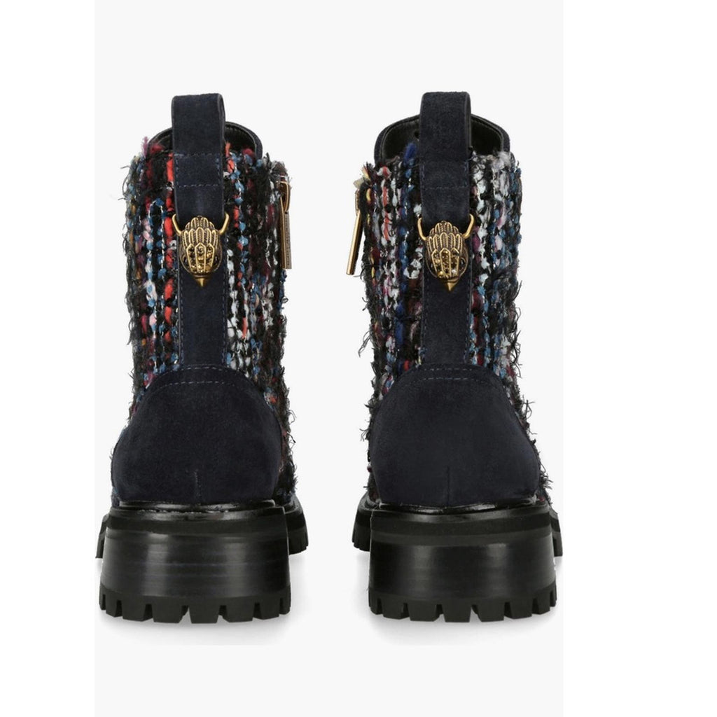 Kurt Geiger London Kensington Lace-Up Combat Boots, Size 35.5 New in Box