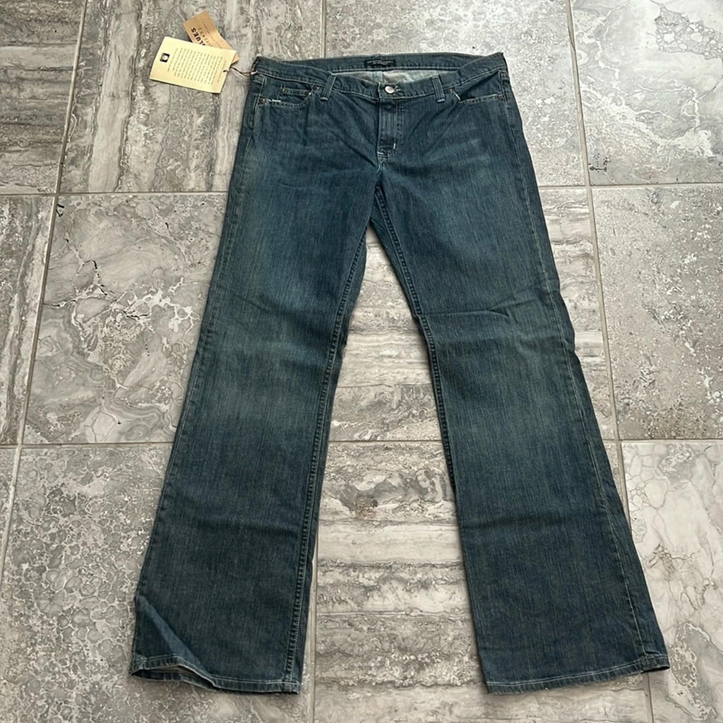 Delta Blues Low Rise Stretch Bootcut Jeans, Blue Size 33 New w/Tag