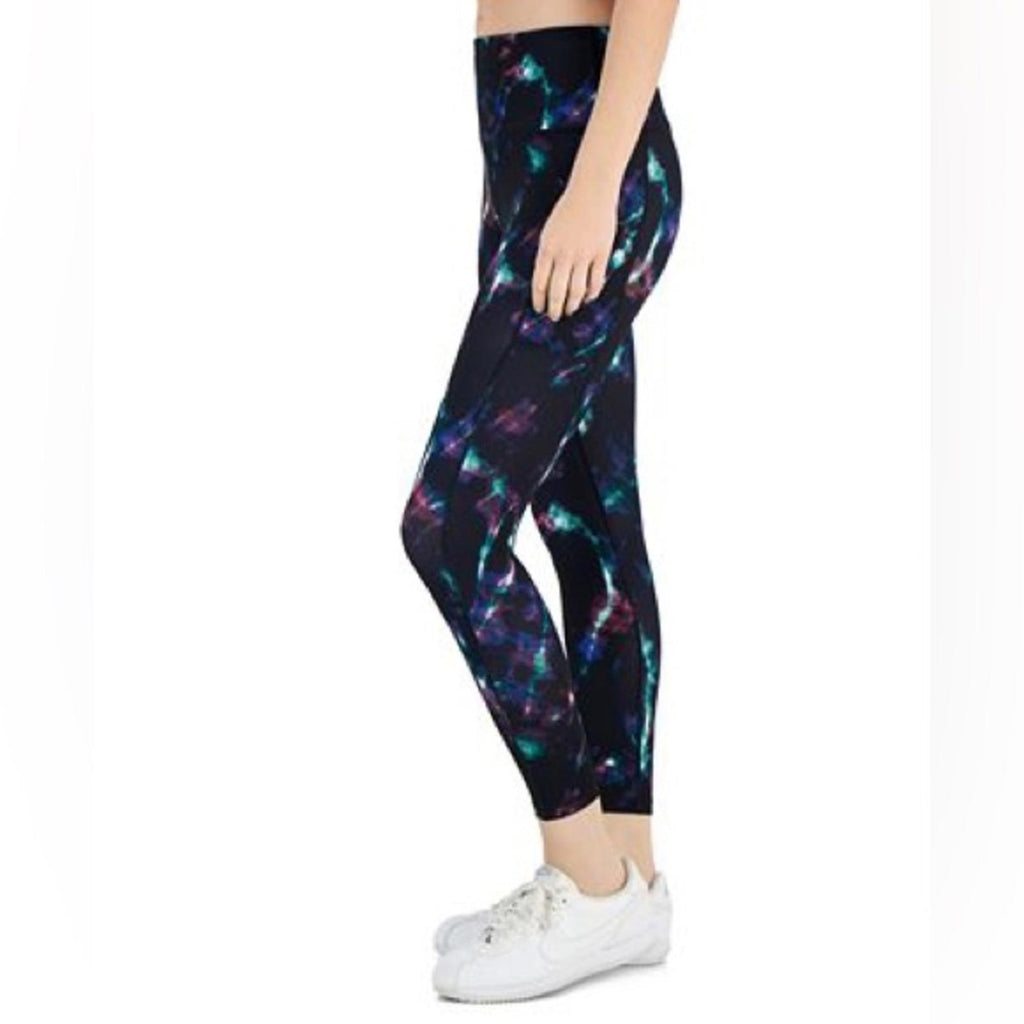 ID Ideology Celestial Sky 7/8 Leggings, Cropped Plus Size 1X New w/Tag