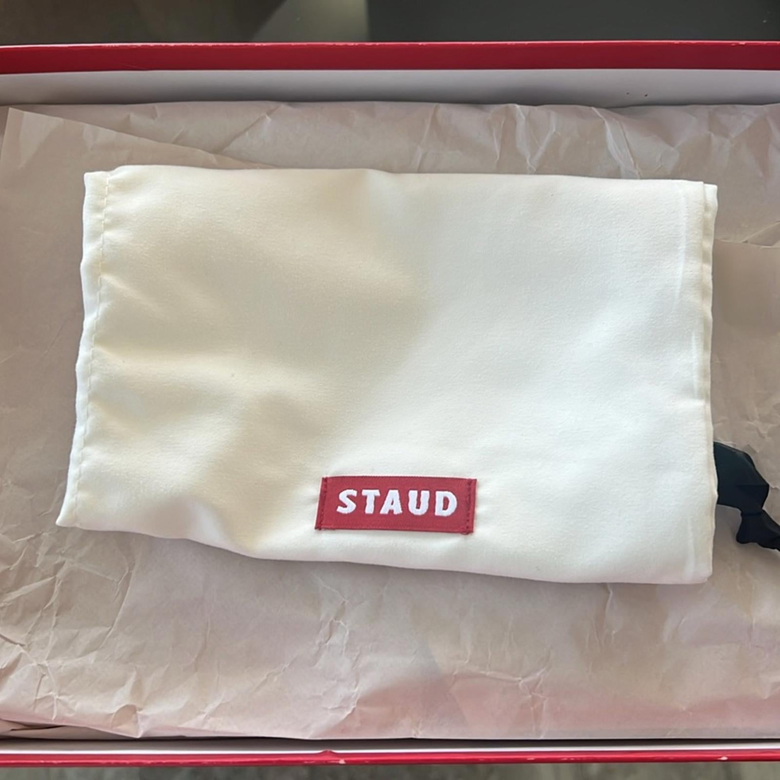 STAUD Solange NAVY High Block Heel Sandals, Size EU 40 NEW +Dust Bag SOLD OUT!
