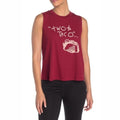 Betsey Johnson Two to Taco Muscle Tee Tank Top in Medium Red, Size M, NWT