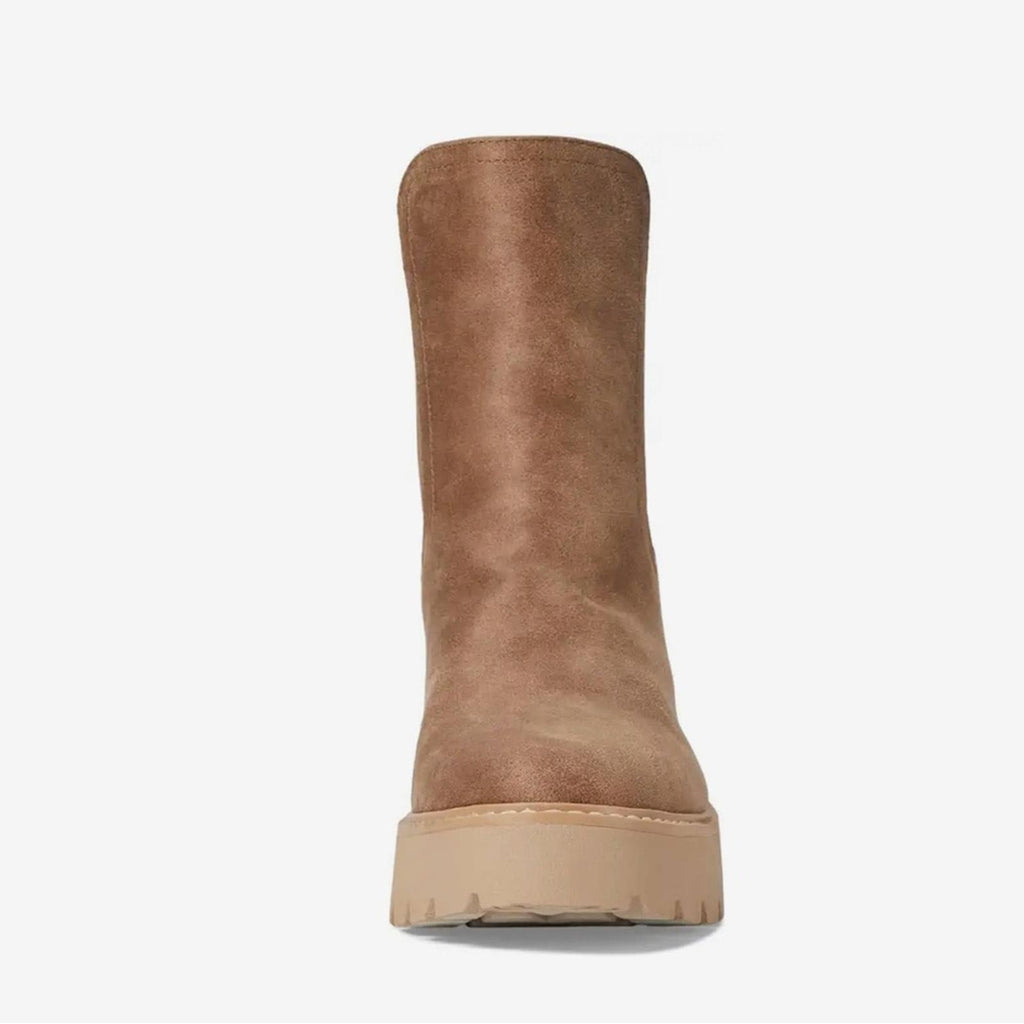 Dolce Vita Tobias Platform Lug Chelsea Boots in Truffle, Size 10 NEW in Box