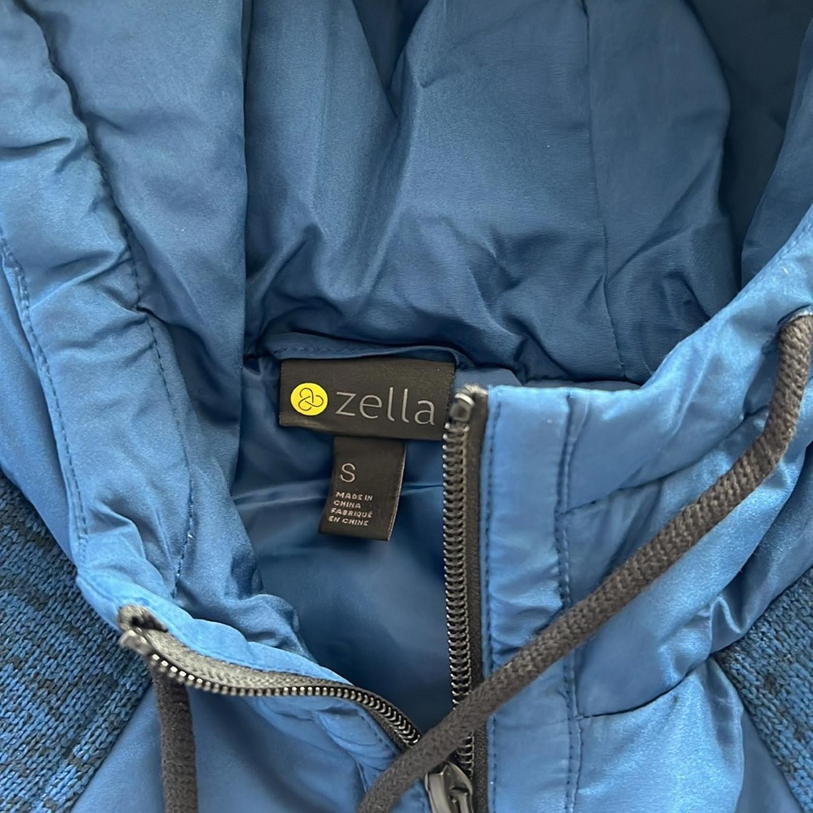NEW Zella Hybrid Puffer Jacket in Blue, Men’s Size S New w/o Tag, Retail $129