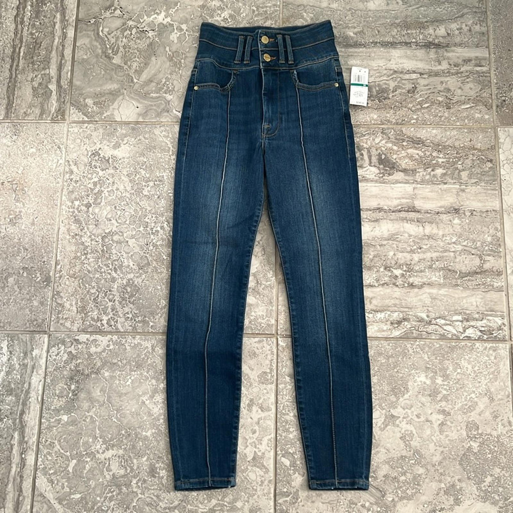FRAME Le Catroux Cigarette Jeans in Dublin, Size 24 New w/Tag Retail $248