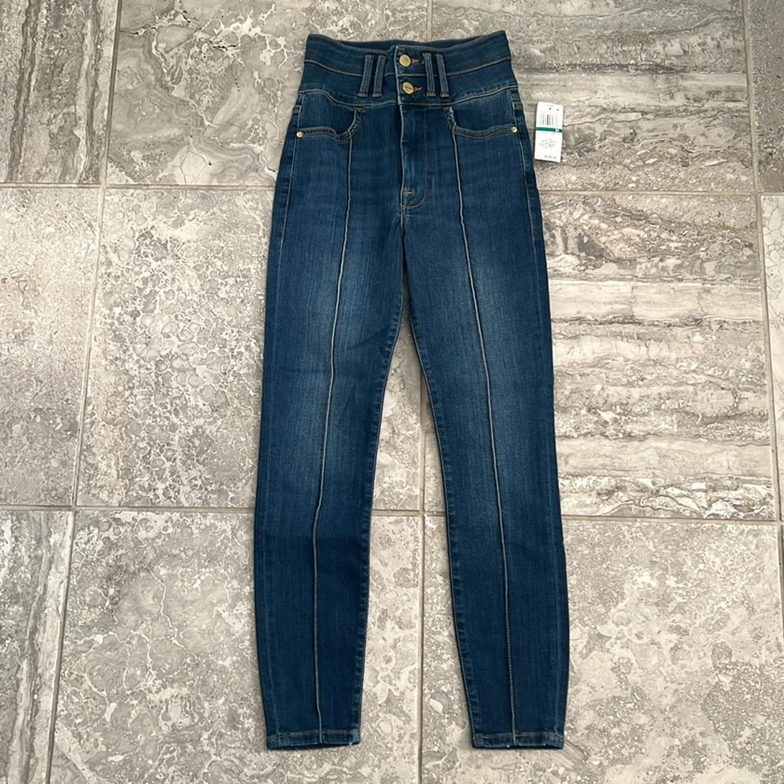 FRAME Le Catroux Cigarette Jeans in Dublin, Size 24 New w/Tag Retail $248