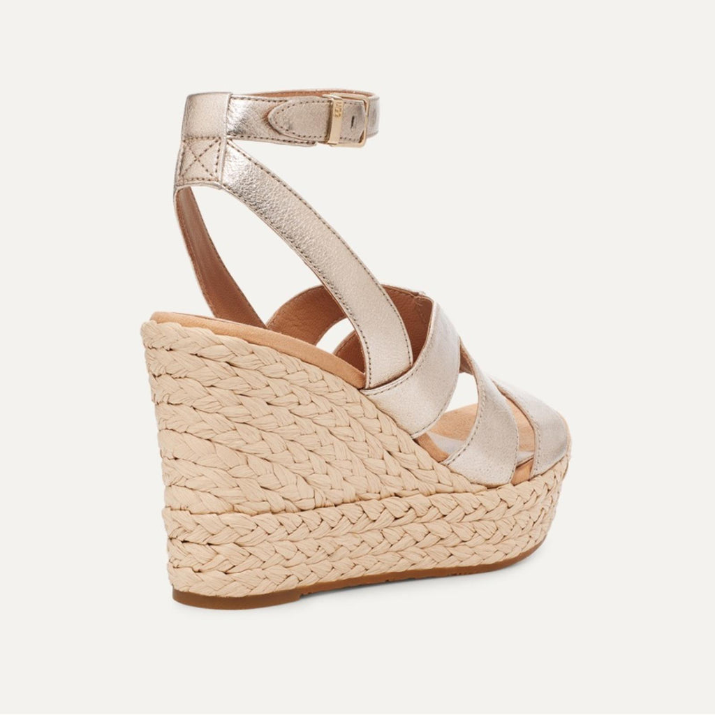 UGG Careena Platform Wedge Espadrille Sandals, Size 10 New in Box