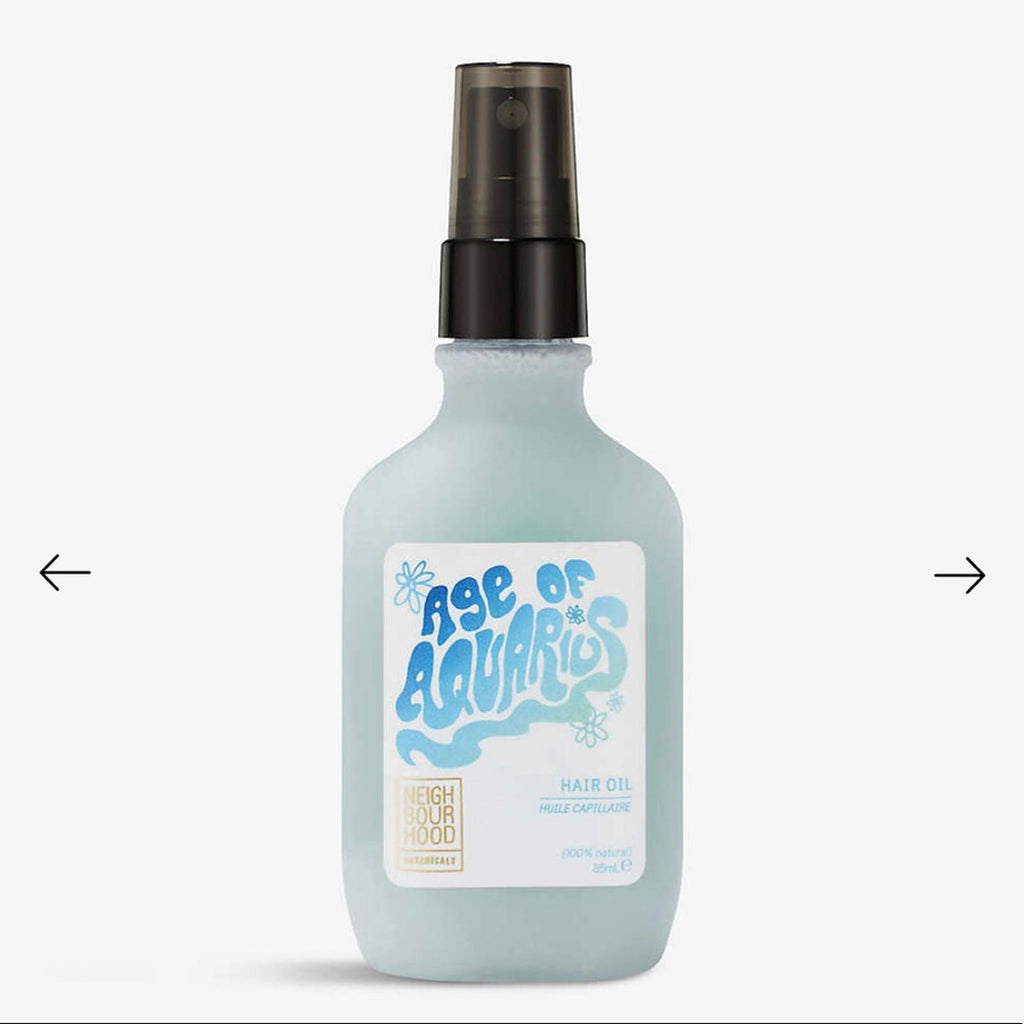 Age Of Aquarius Hair Oil 100% Natural 85ml, NEW