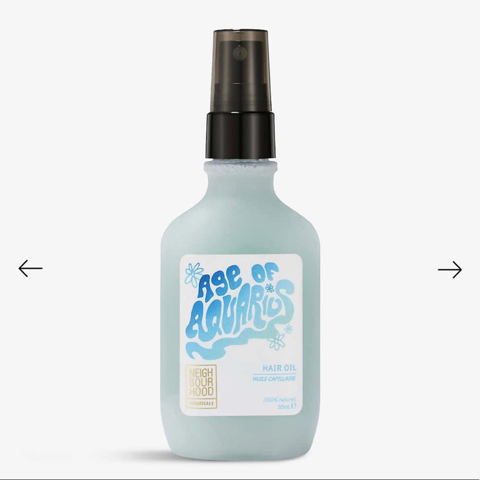 Age Of Aquarius Hair Oil 100% Natural 85ml, NEW
