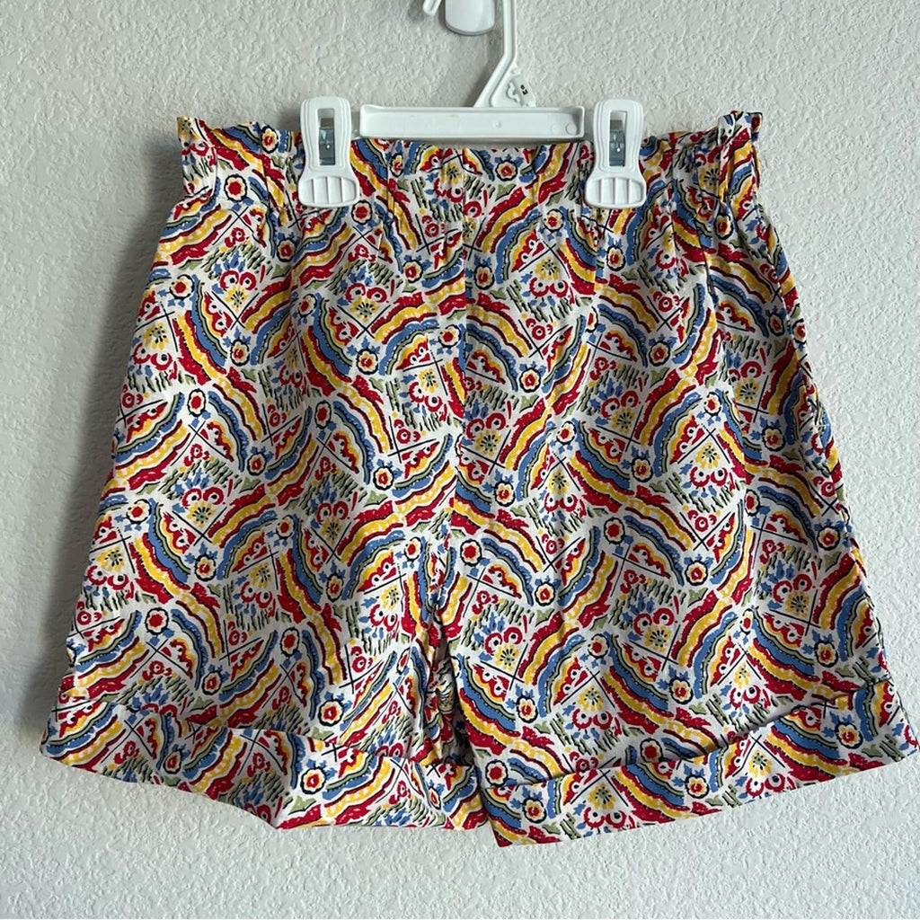 Polo Ralph Lauren Girls' Riviera-Print Top & Short Set, Size 12, NWT