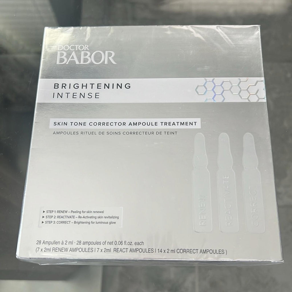 BABOR 28 Brightening Intense Skin Tone Corrector Ampoules Treatment NEW & SEALED