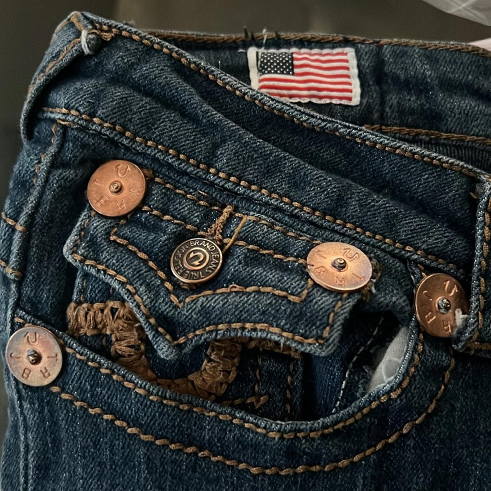 True Religion Blue Jeans, Size 28 EXCELLENT!
