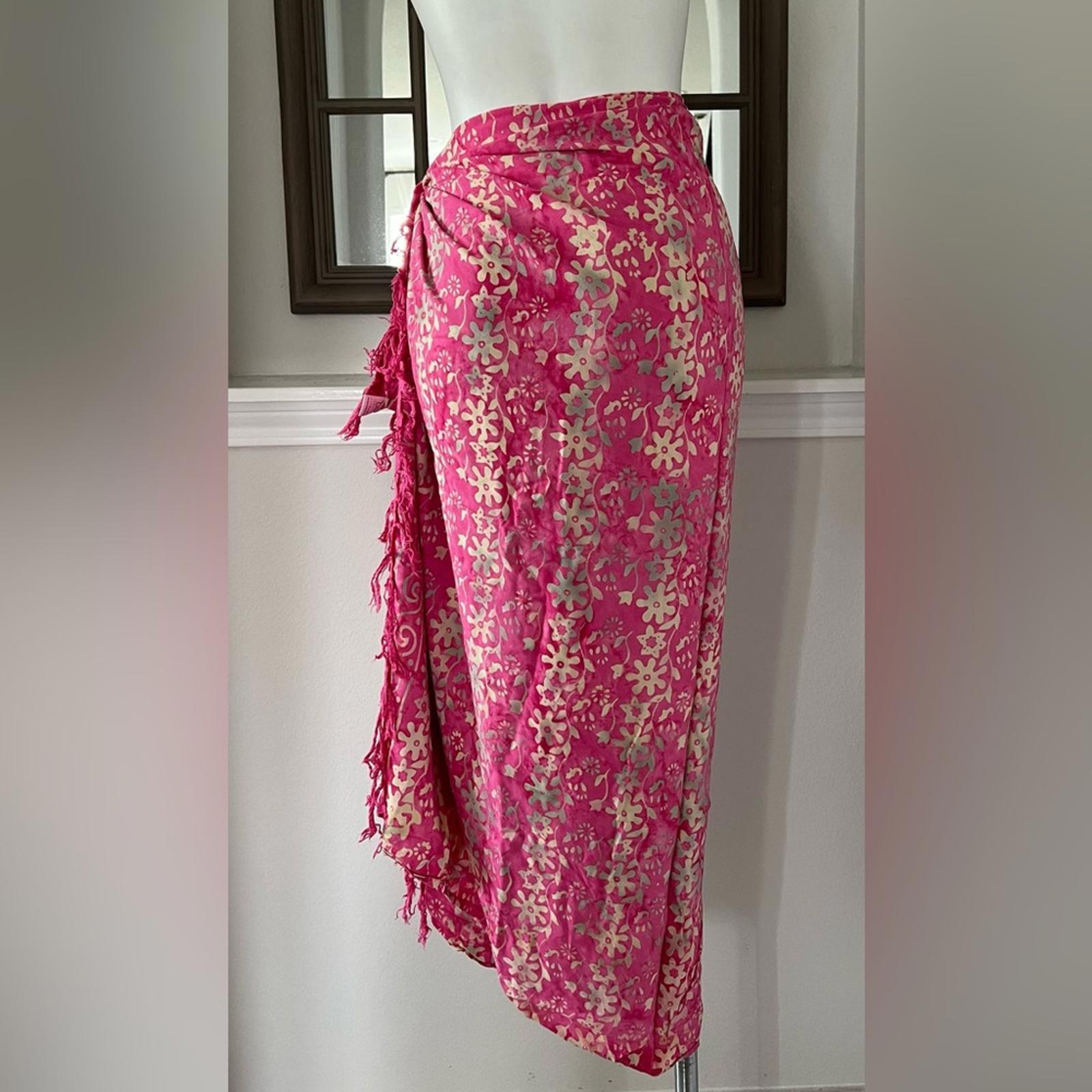 Tangerine Swim Coverup in Pink