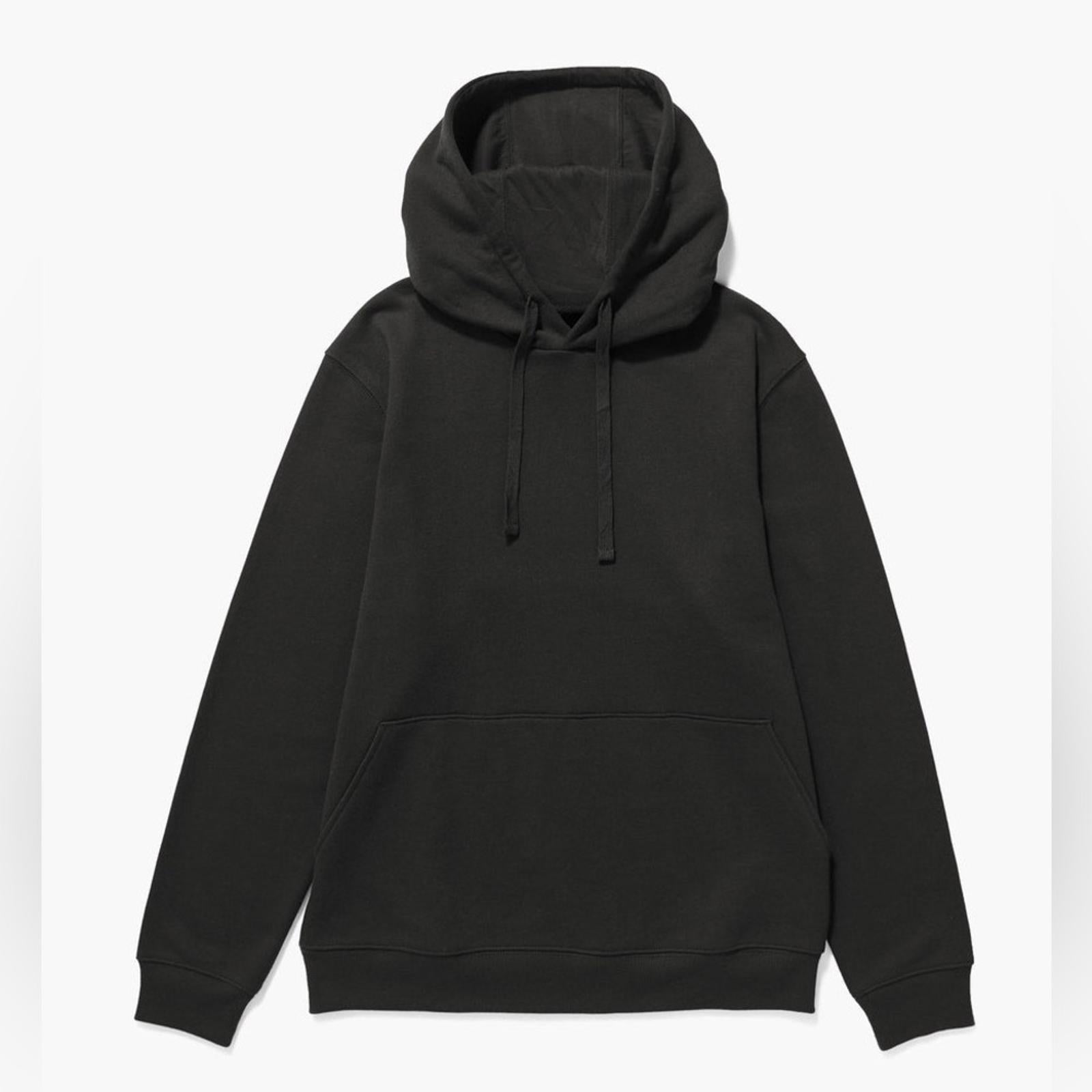 Richer Poorer Men's Recycled Fleece Hoodie in Black, Size S New w/Tag