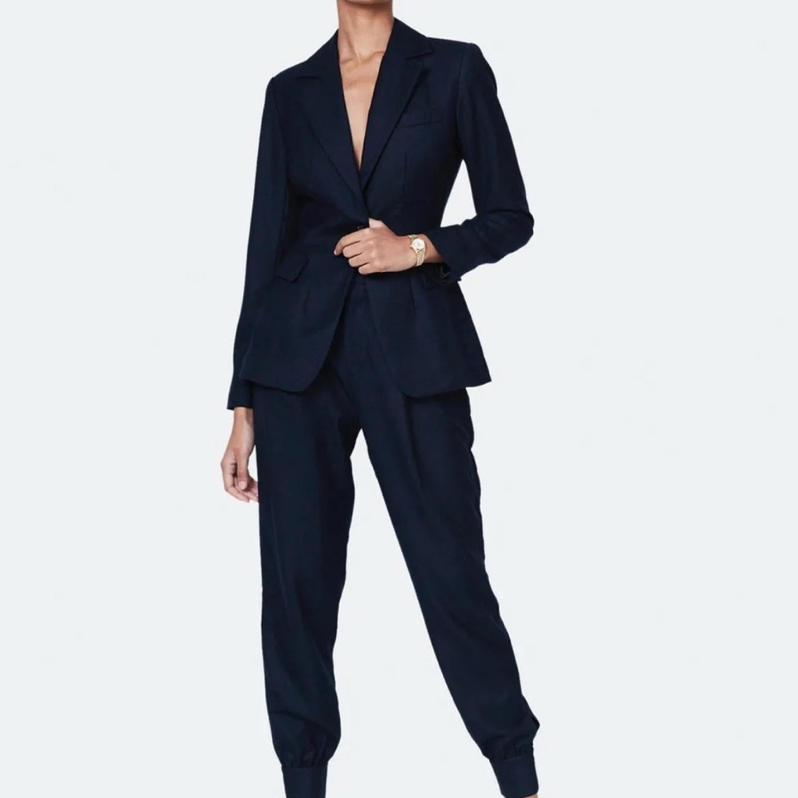 Billie the Label Jamie Blazer in Midnight, Size XS NEW w/Tag