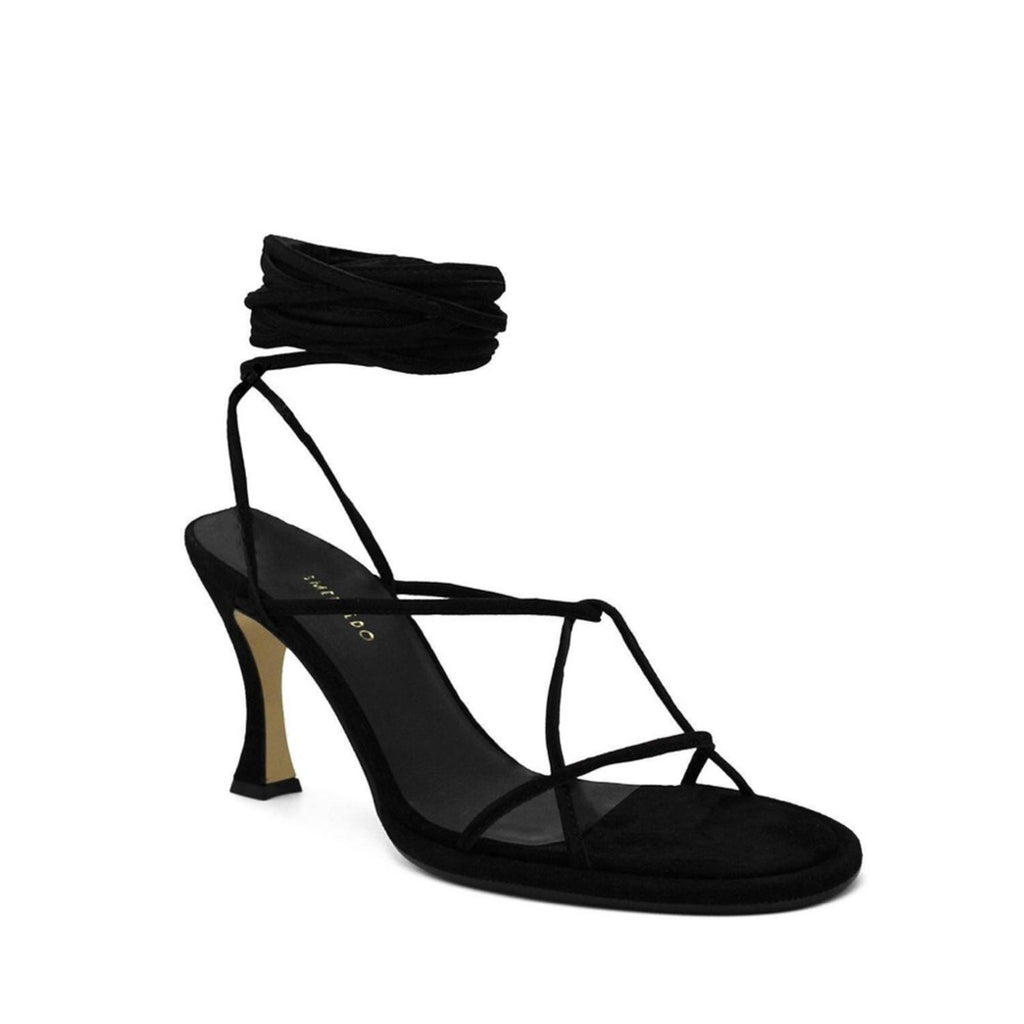ILIO SMERALDO x Ilenia Toma Strappy Ankle Tie High Heel Sandals Size 39 NWT $560