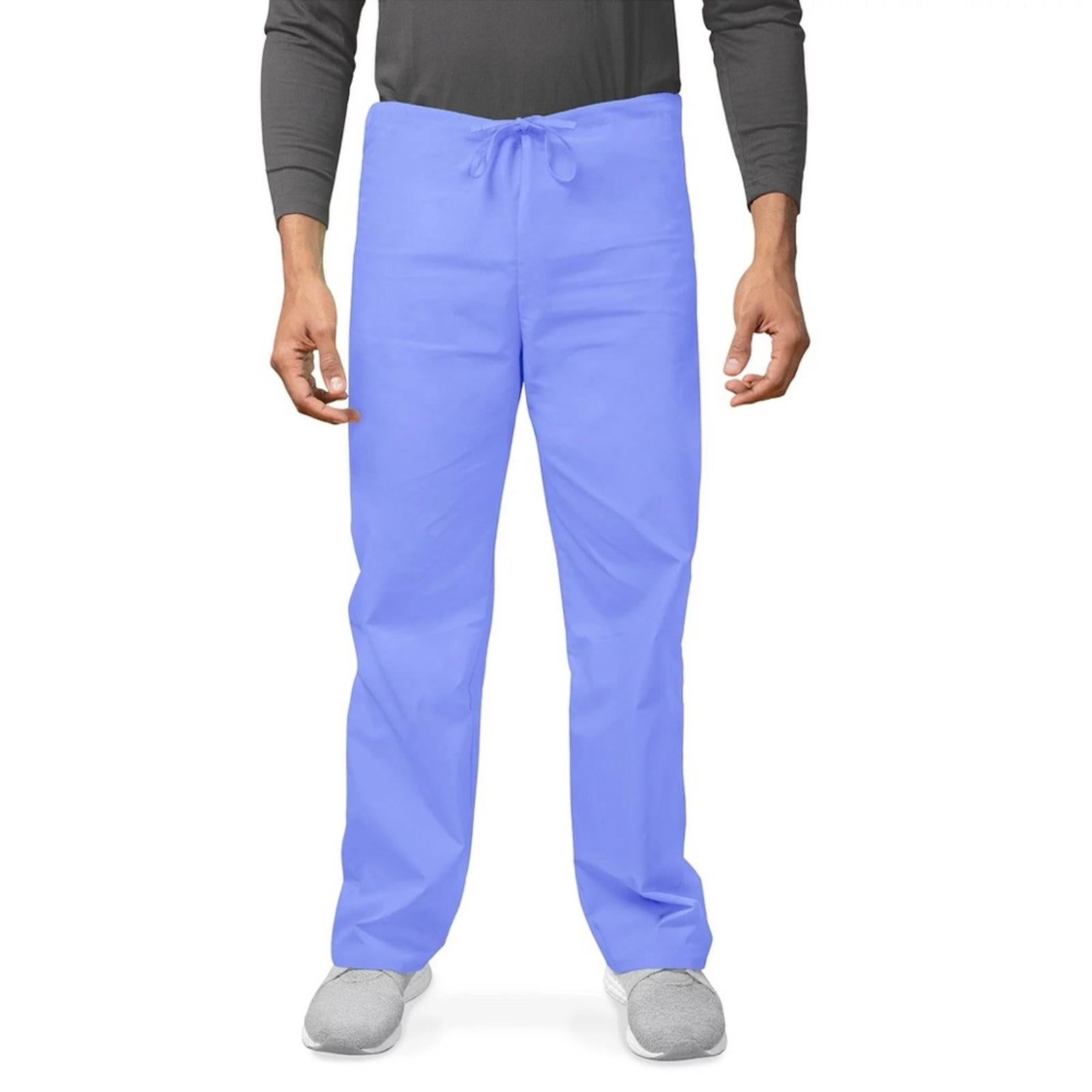 ADAR Universal Unisex Drawstring Scrub Set, Ceil Blue Size 3XL NWT