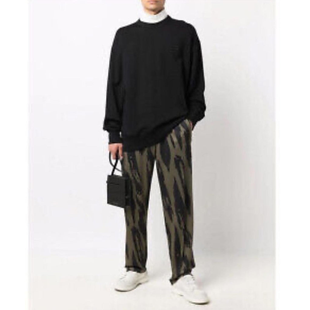 Kenzo Pleat Camo Lounge Pants, Printed Track Size L New w/Tag Retail $480