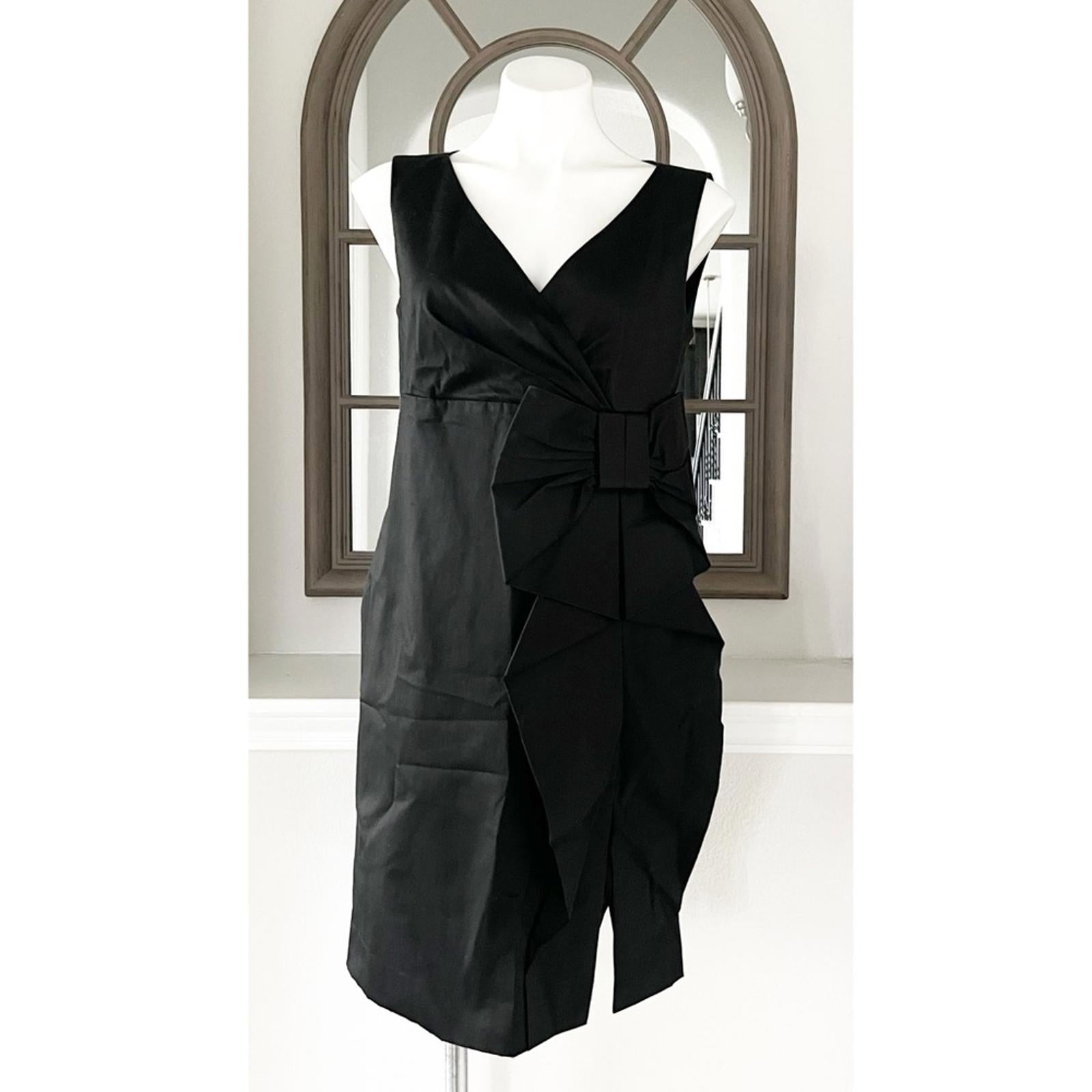Red Valentino Cocktail Dress in Black, EXCELLENT!