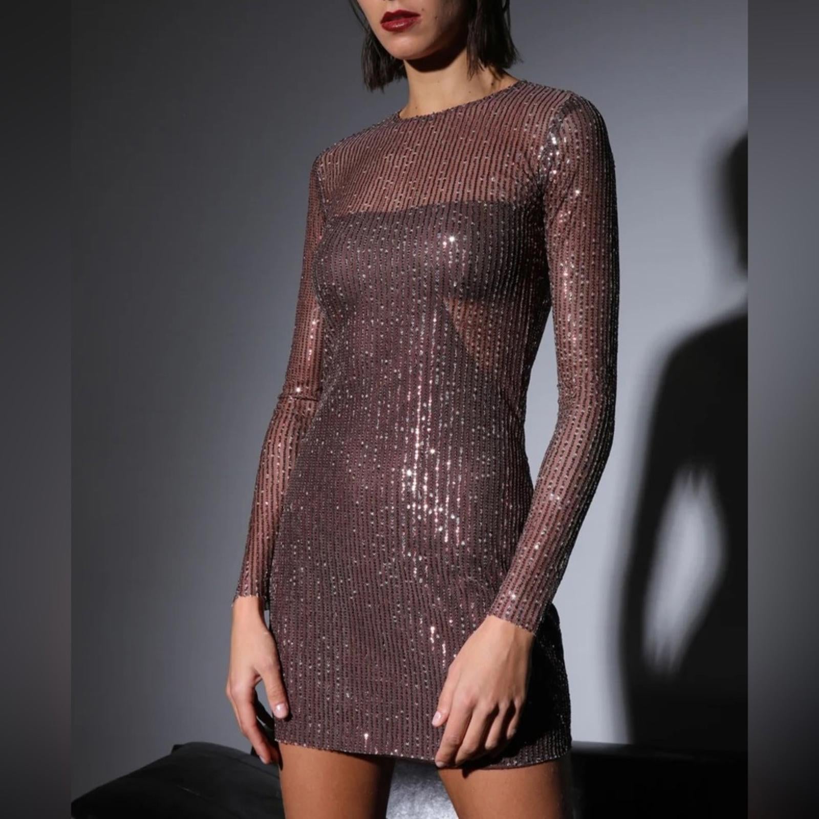 Walter Baker Bellini Dress, City Sequin Size XL NEW w/Tag $368