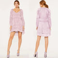 Cinq à Sept Tammy Dress in Pale Iris/Lavender, Size 12 New w/Tag