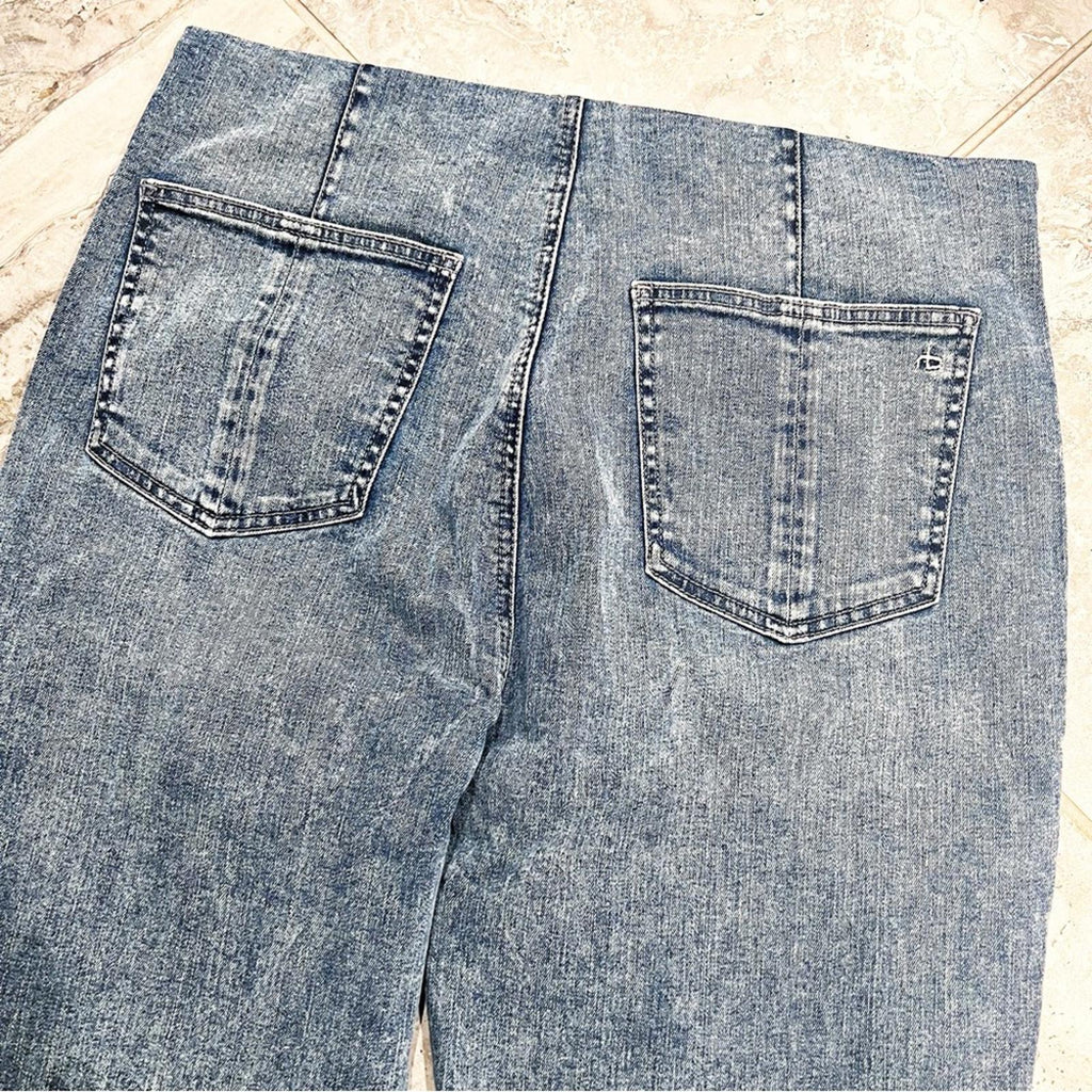Rag & Bone Nina High-Rise Pull-On Jeans in Pearl Size XL New w/Tag Retail $225