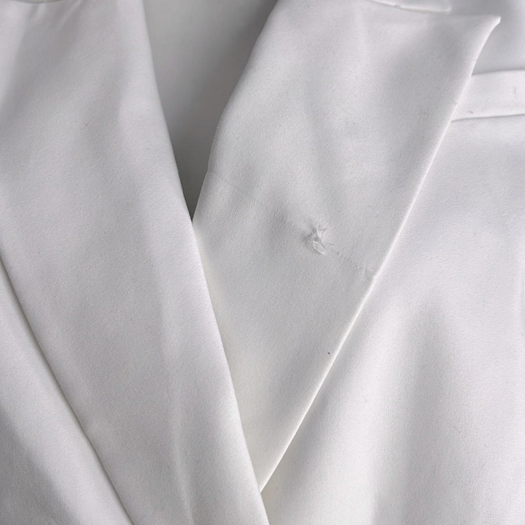 Lane Bryant White Double-Breasted Blazer, NEW, Size 16