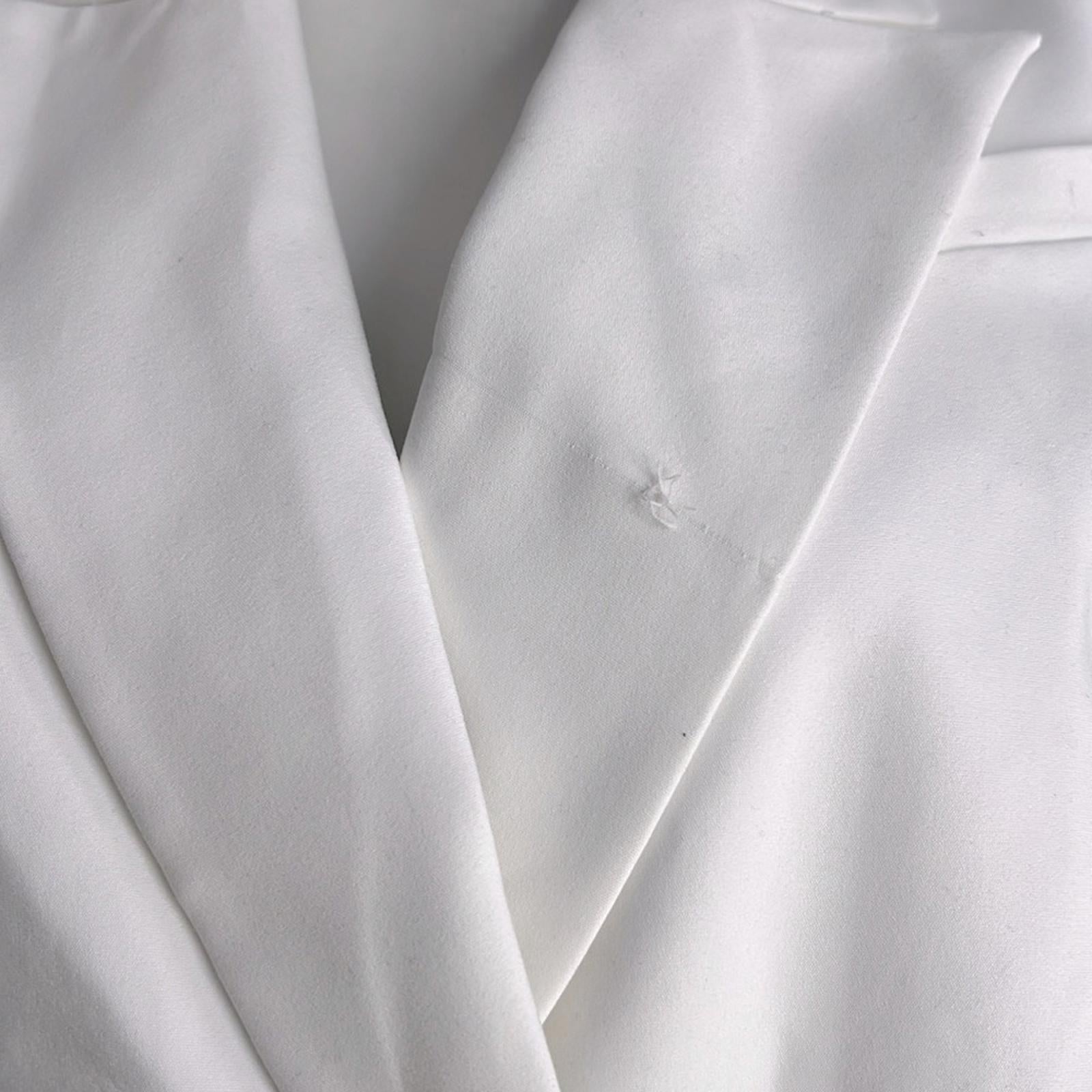 Lane Bryant White Double-Breasted Blazer, NEW, Size 16
