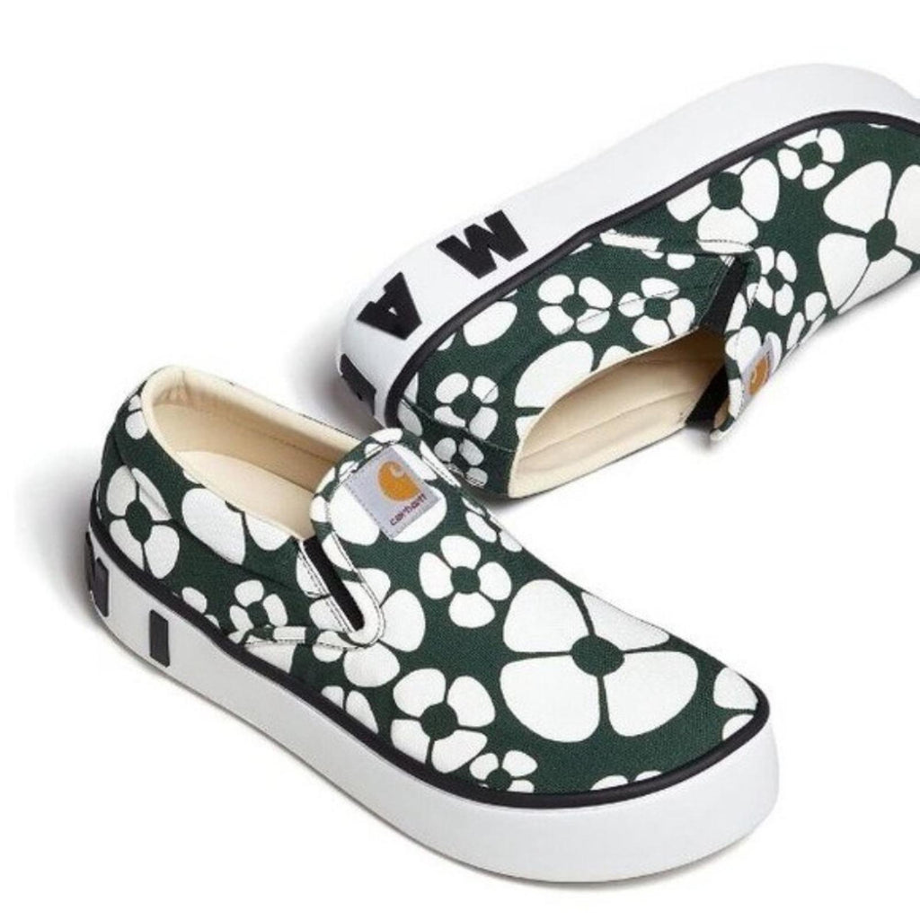 Marni x Carhartt Slip-On Sneakers Men’s Size 42 New in Box w/DustBag Retail $750