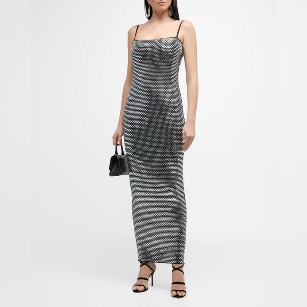 Retrofête Kyree Embellished Knit Dress in Black – Size Small, New with Tag