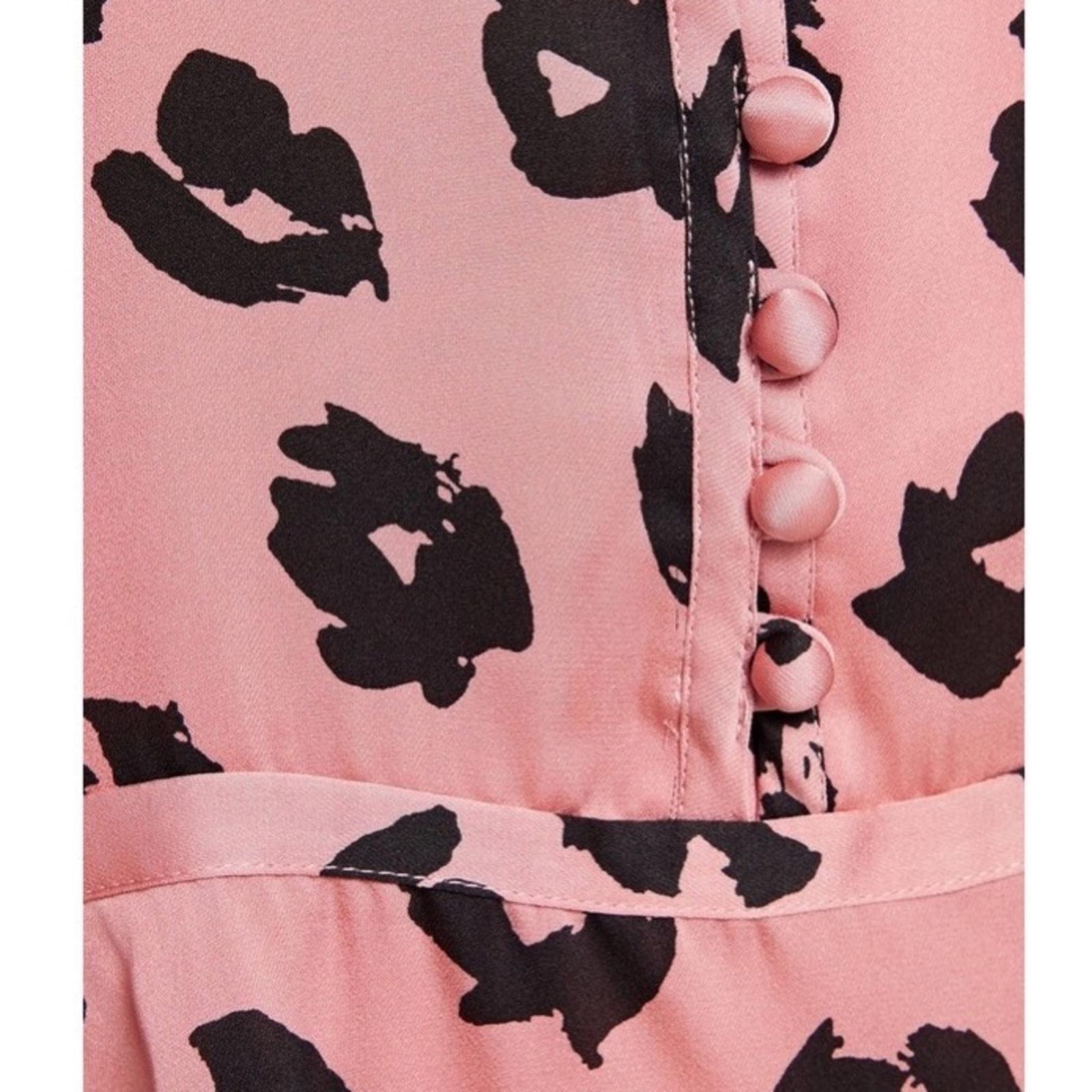 Equipment Danette Printed Washed-Satin Mini Dress, Size 0 New w/Tag Retail $395