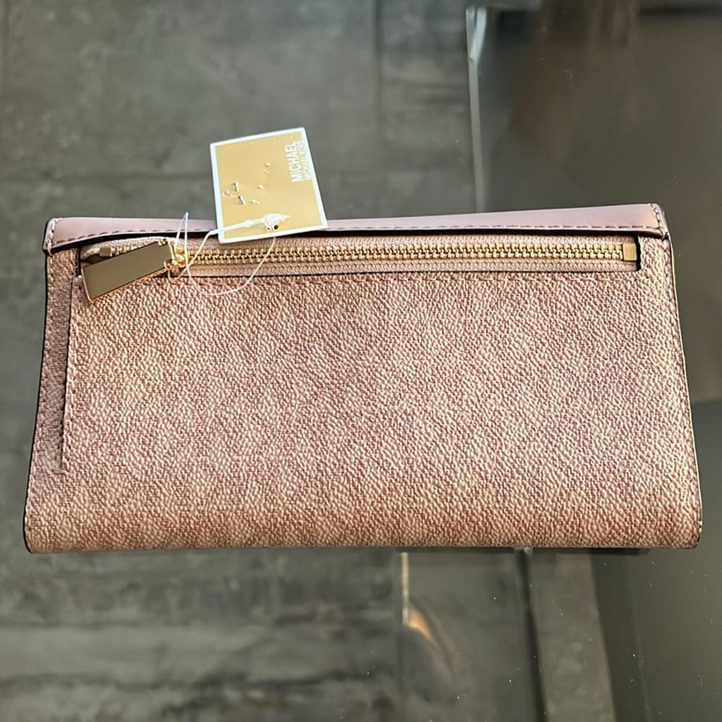 Michael Kors Jet Set Charm Large Trifold Wallet, New w/Tag Retail $158