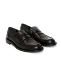 JW Anderson Anchor Logo Loafers in Black Leather Size 42 New in Box w/Dust Bag