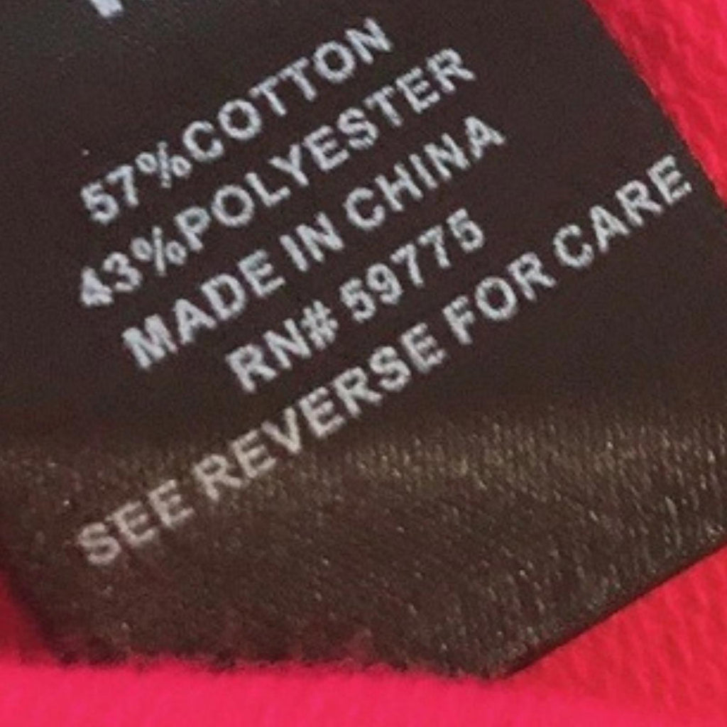 Earl Jeans Hearts Crew Neck Sweatshirt in Fuchsia, Size L (Excellent Condition)