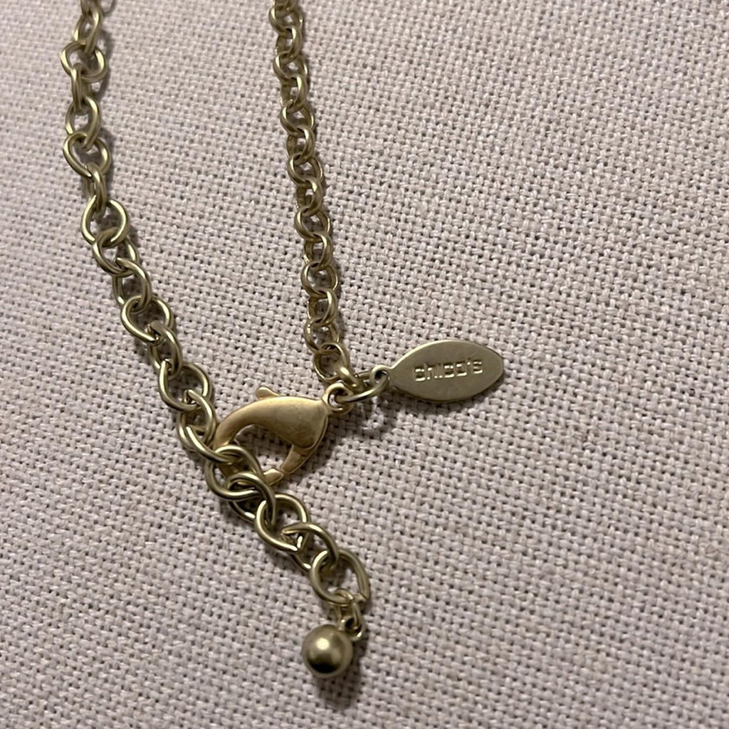 NEW Chico’s Mia Ladder Necklace in Gold , New without Tag SOLD OUT
