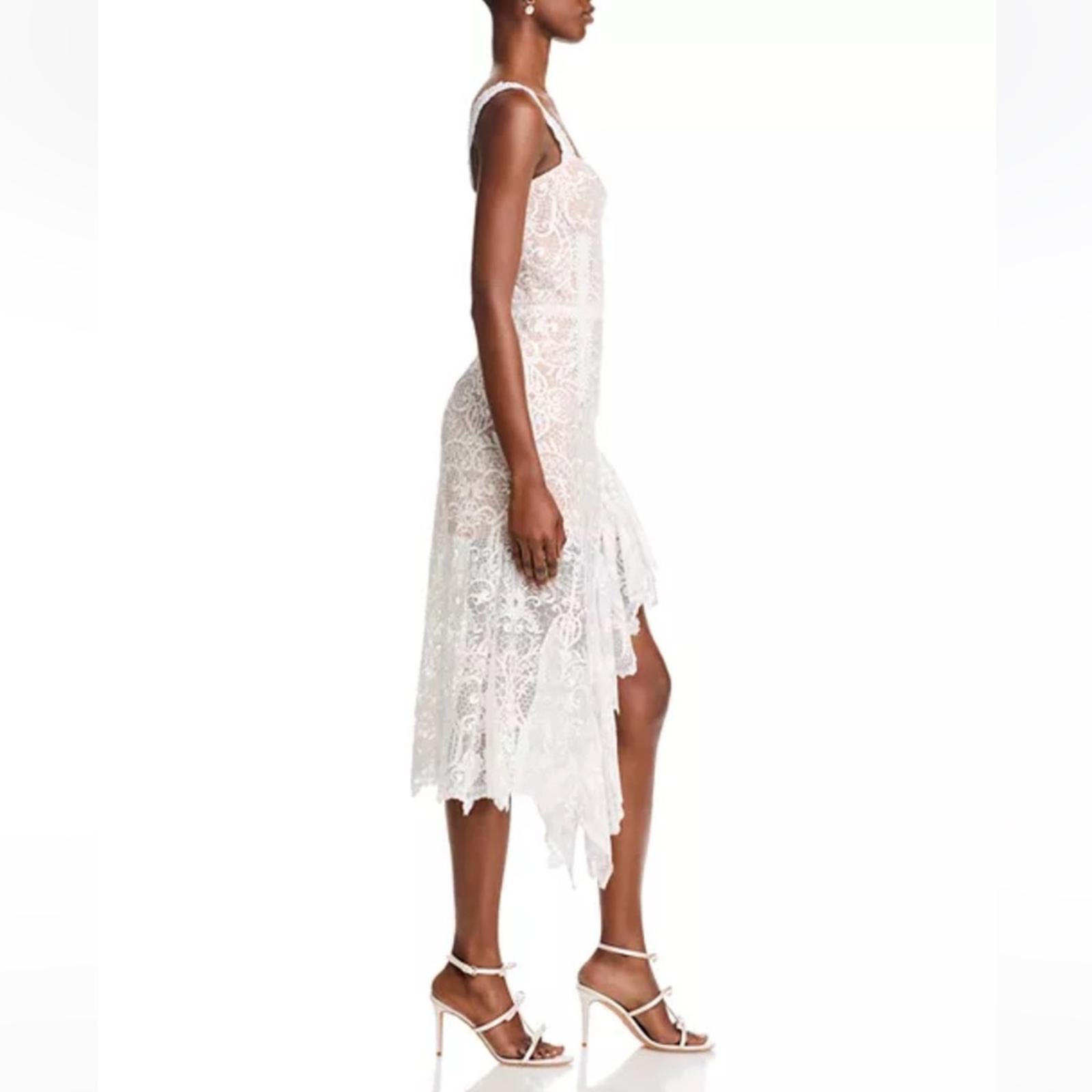 Bronx and Banco Tiffany Blanc Dress in White, Revolve, NWT, Size 4