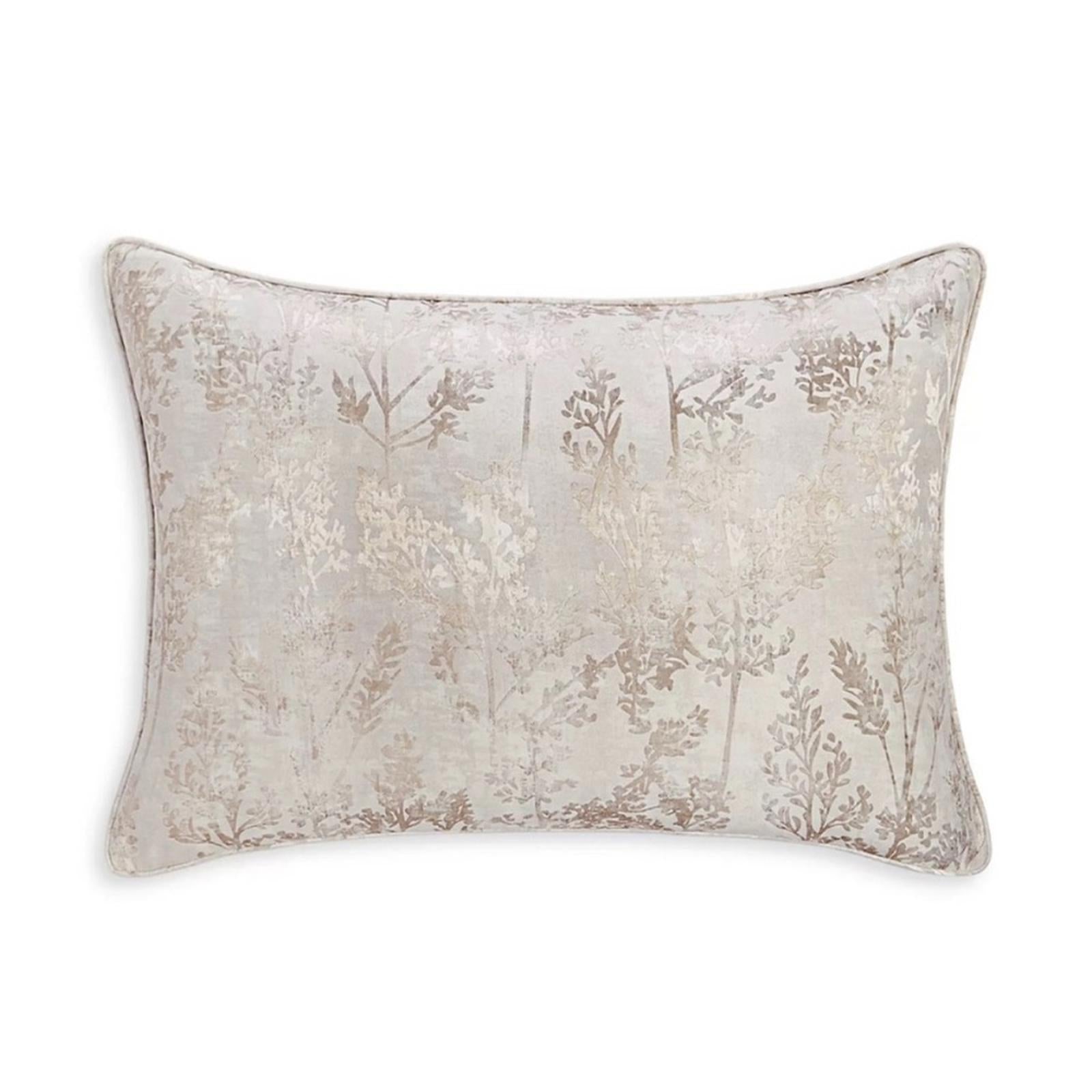 Hudson Park Collection Foglia King Sham, Gold/Beige New w/Tag $160