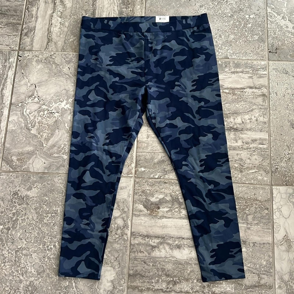 Style & Co Camo Daze Printed Leggings, Mid Rise Plus Size 2X New w/Tag