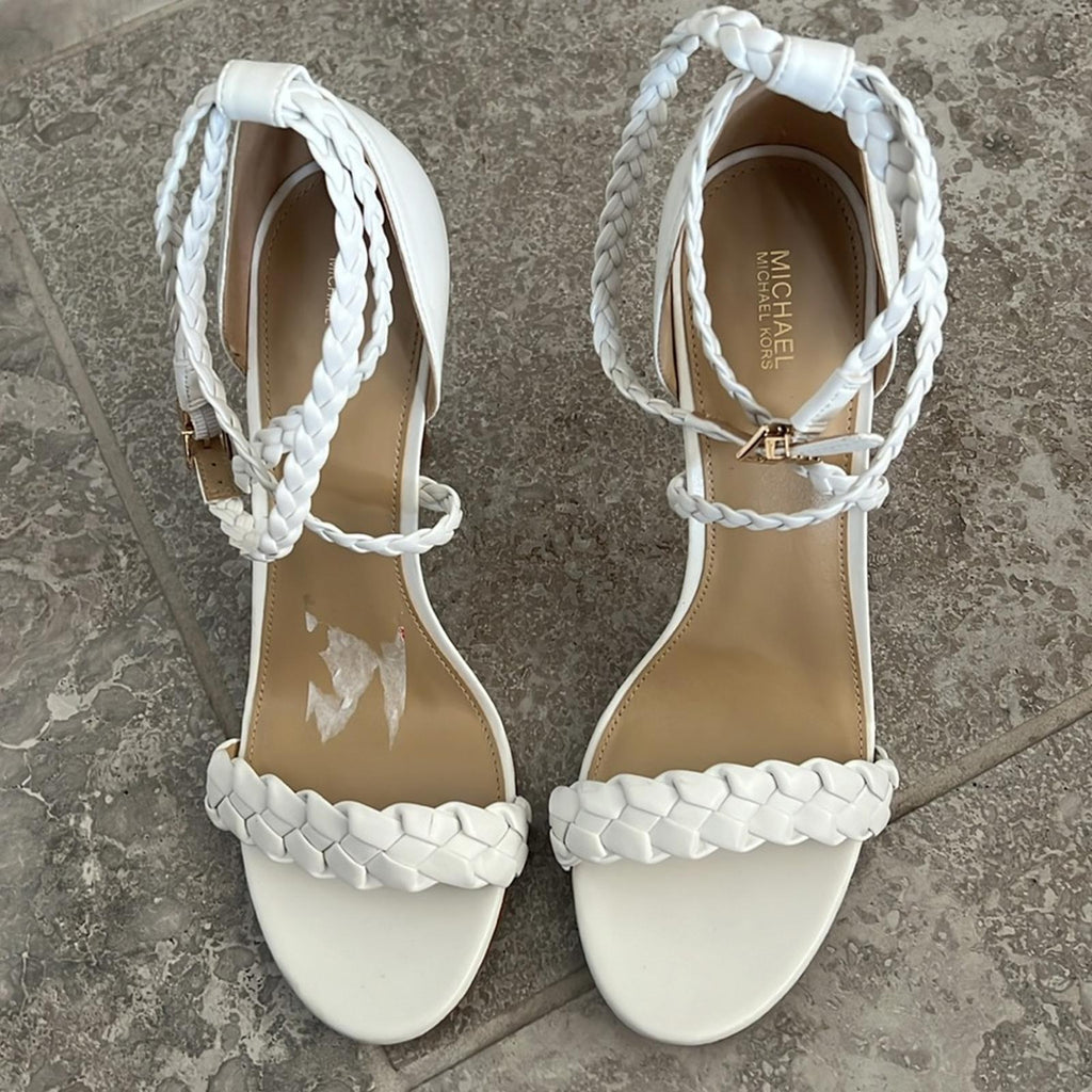 NEW Michael Kors Astrid Wrapped High Heel Sandals, Size 11 New w/o Box