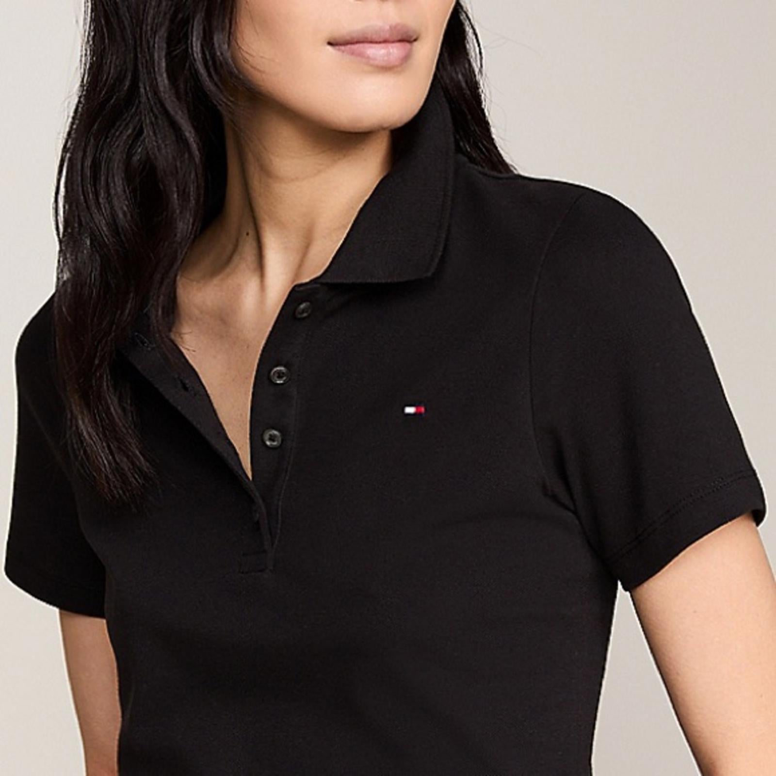 Tommy Hilfiger Heritage Polo Shirt in Black, Size M New w/Tag