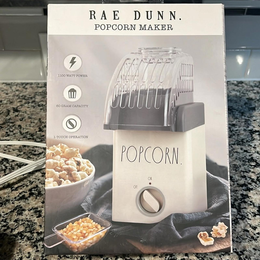 Rae Dunn Electric PopCorn Maker, NEW