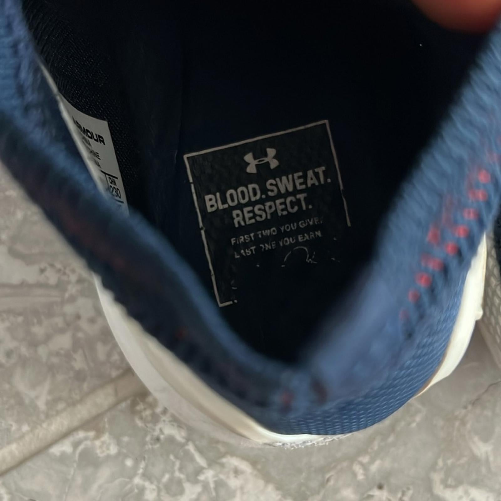 Under Armour Project Rock 2 Navy/Grey Sneakers Size US 6 , EU 36.5 EXCELLENT!