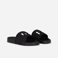 Dolce & Gabbana Rubber beachwear sliders with DG logo Size 35, New in Box