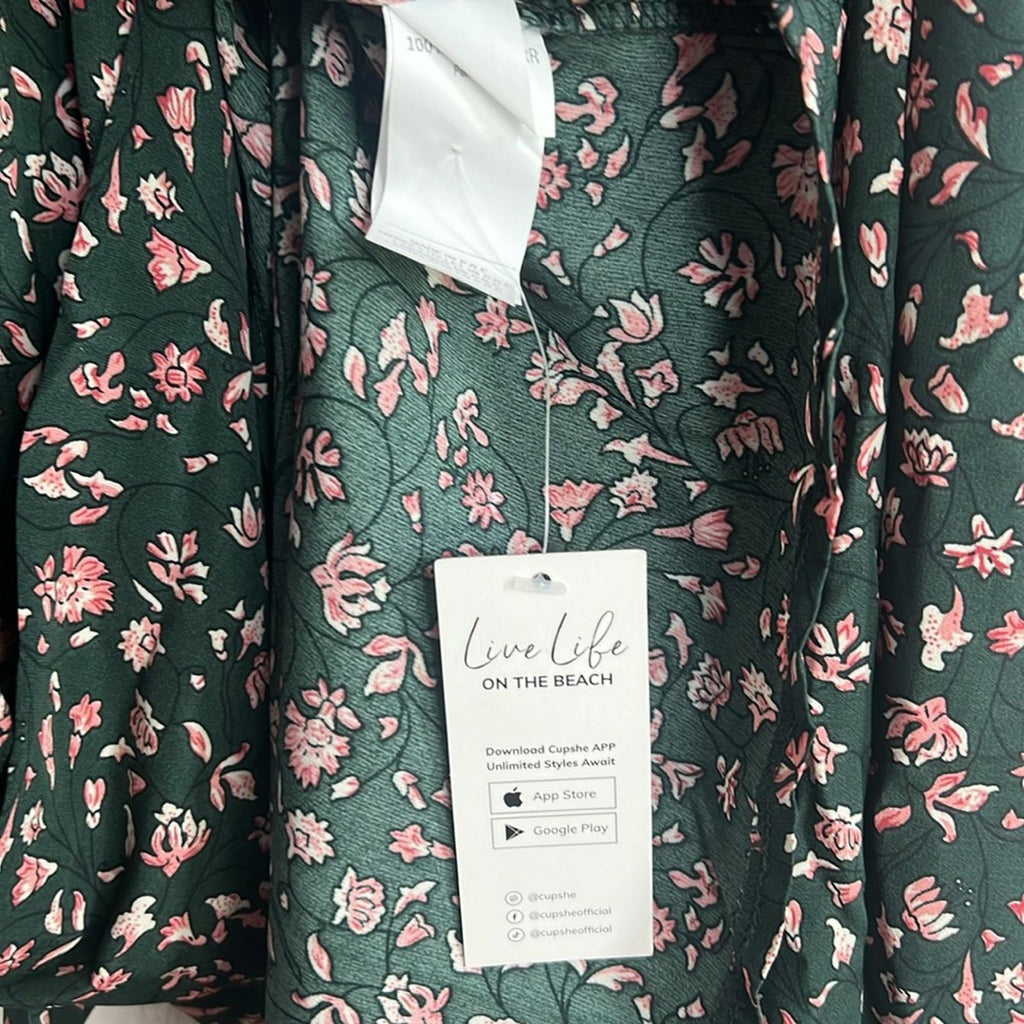 Cupshe Belted Ditsy Floral Cami Dress, Women’s Size UK M NWT