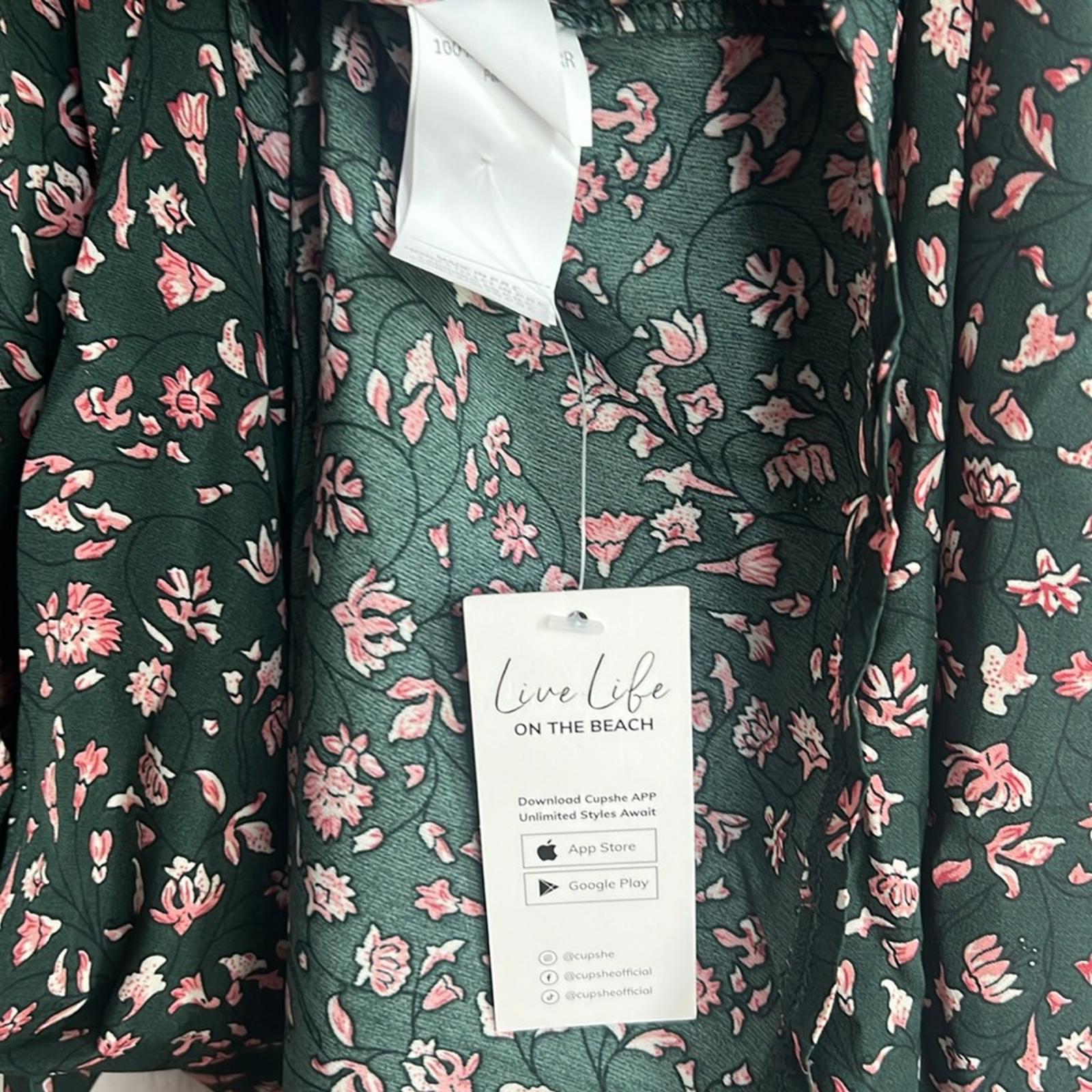 Cupshe Belted Ditsy Floral Cami Dress, Women’s Size UK M NWT