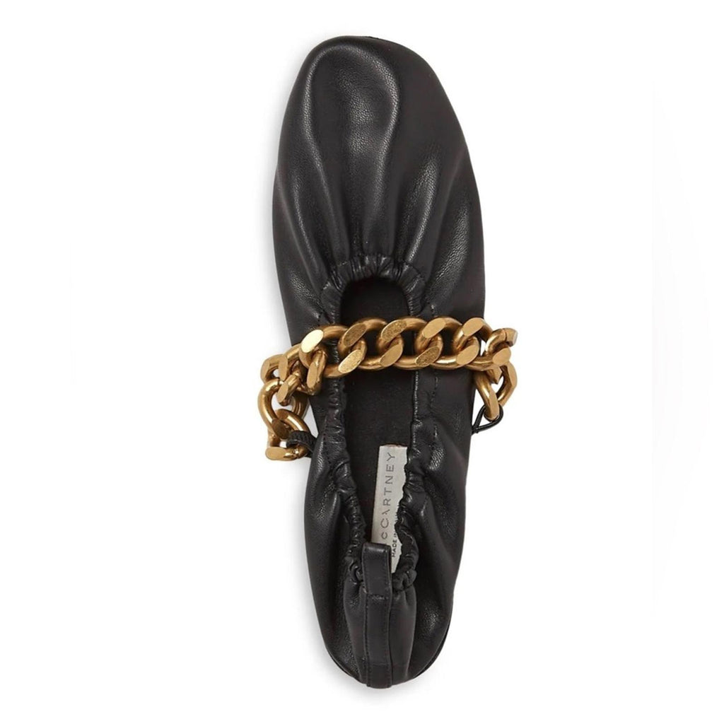 Stella Mccartney Falabella Faux Leather SlipOn Ballet Flats Size 36.5 NEW $750