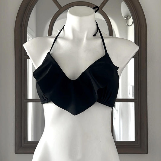 Gianni Bini Black Bikini Top, Size M New w/o Tag