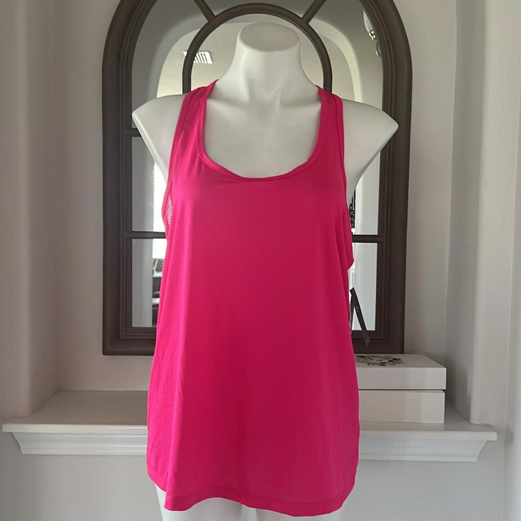 ID Ideology Textured Racerback Tank Top, Size L New w/Tag